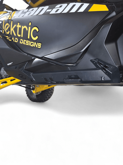 Electric Offroad Volt Rocker Steps for 2024+ Can Am Maverick R - Rugged Terrain