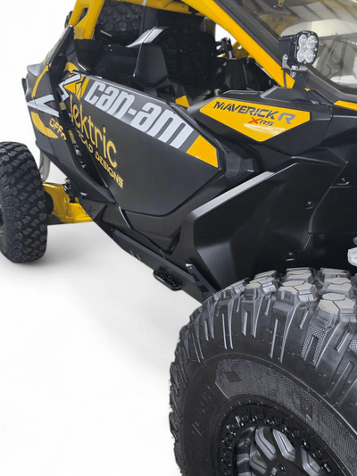 Electric Offroad Volt Rocker Steps for 2024+ Can Am Maverick R - Rugged Terrain