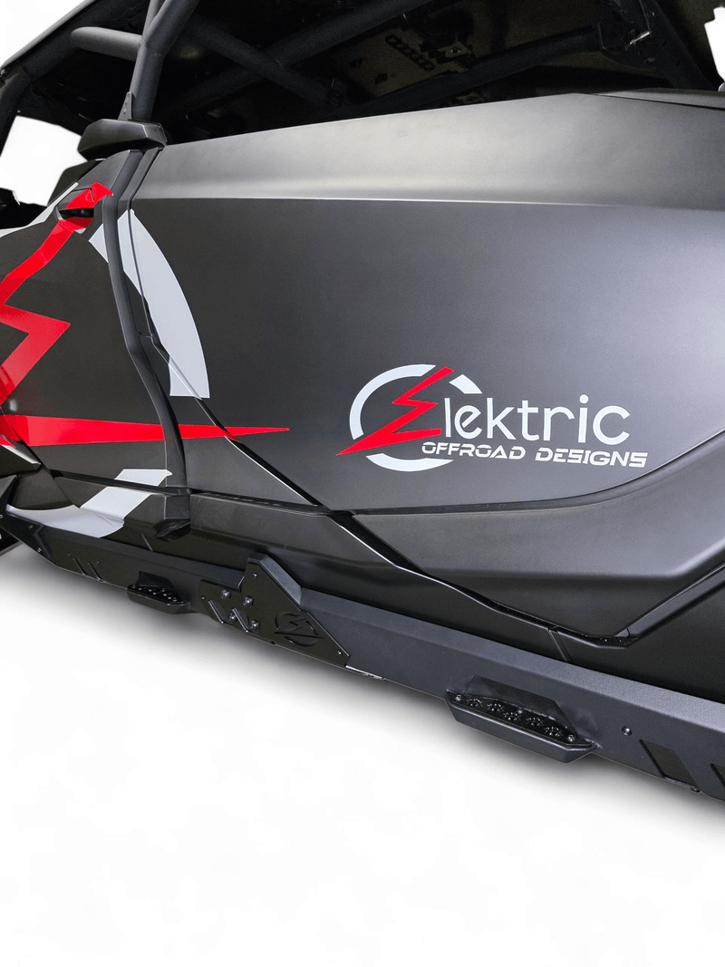 Elektric Offroad Volt Rocker Steps for 2024+ Can - Am Maverick R Max - Rugged Terrain