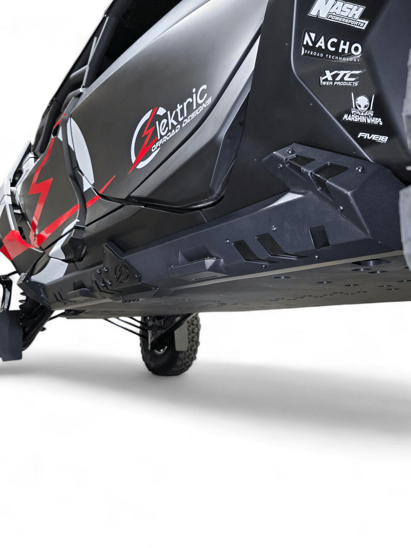 Elektric Offroad Volt Rocker Steps for 2024+ Can - Am Maverick R Max - Rugged Terrain