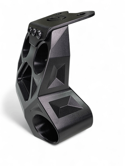 Elektric Offroad Billet Radius Rod Plate (Black) for 2024+ Can Am Maverick R - Rugged Terrain