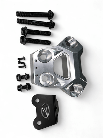 Elektric Offroad Radius Rod Plate (Clear) for 2024+ Can Am Maverick R - Rugged Terrain