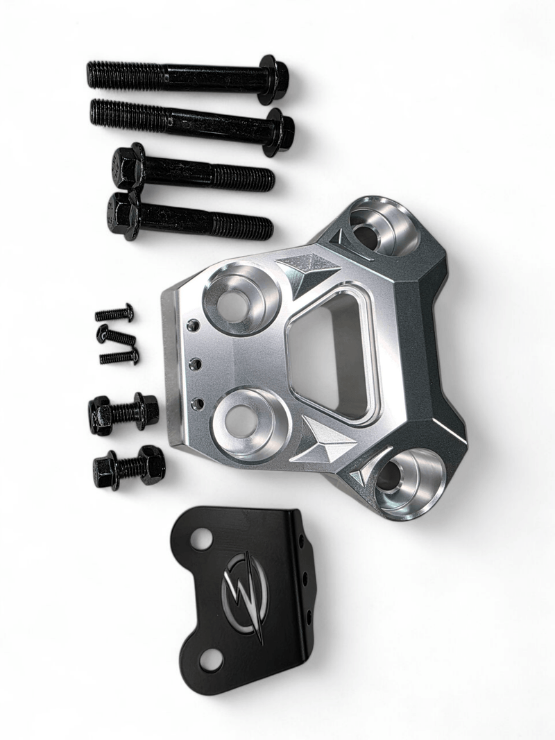 Elektric Offroad Radius Rod Plate (Clear) for 2024+ Can Am Maverick R - Rugged Terrain