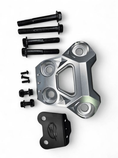 Elektric Offroad Radius Rod Plate (Clear) for 2024+ Can Am Maverick R - Rugged Terrain