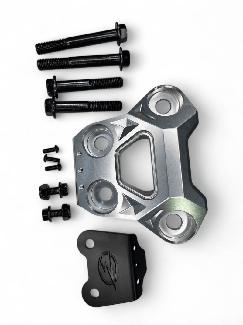 Elektric Offroad Radius Rod Plate (Clear) for 2024+ Can Am Maverick R - Rugged Terrain