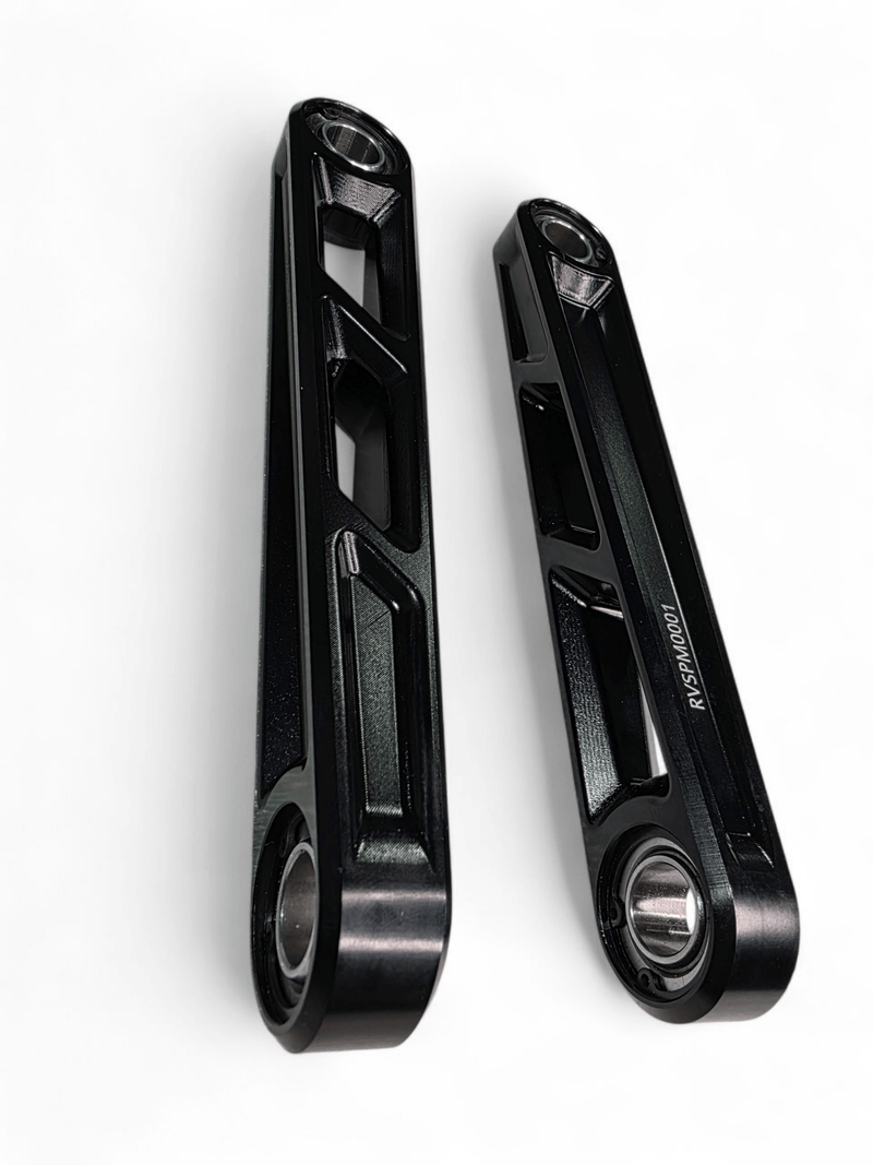 Elektric Offroad Front Sway Bar Links Anodized Black from 2024+ Can - Am Maverick R - Rugged Terrain