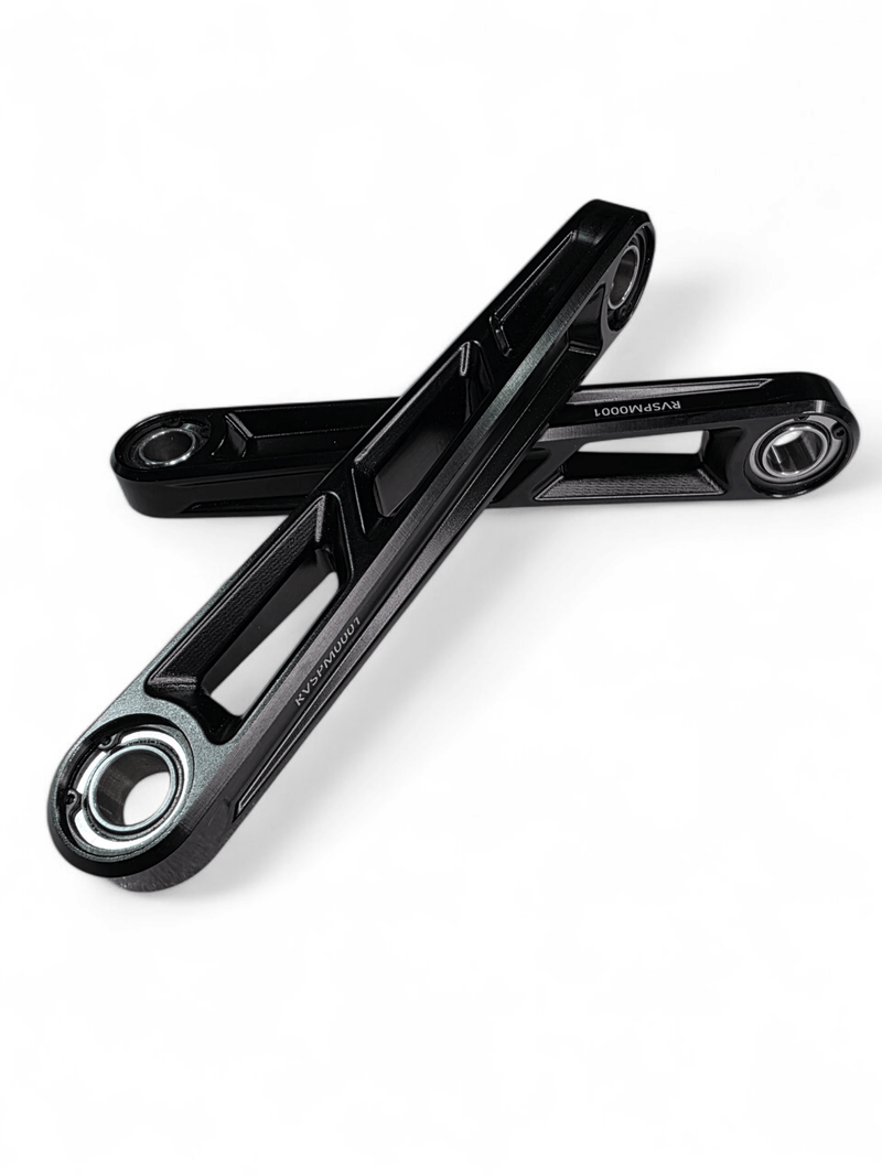 Elektric Offroad Front Sway Bar Links Anodized Black from 2024+ Can - Am Maverick R - Rugged Terrain