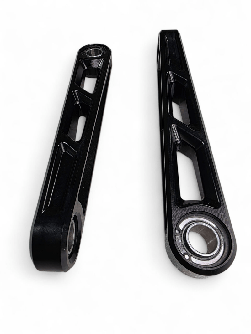 Elektric Offroad Front Sway Bar Links Anodized Black from 2024+ Can - Am Maverick R - Rugged Terrain