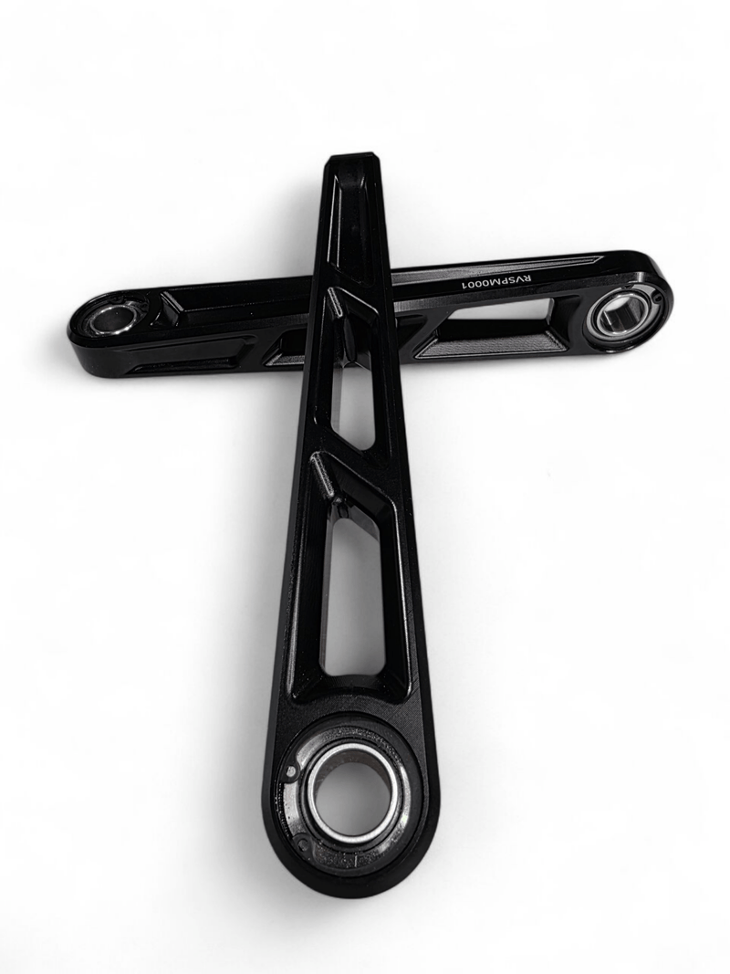 Elektric Offroad Front Sway Bar Links Anodized Black from 2024+ Can - Am Maverick R - Rugged Terrain