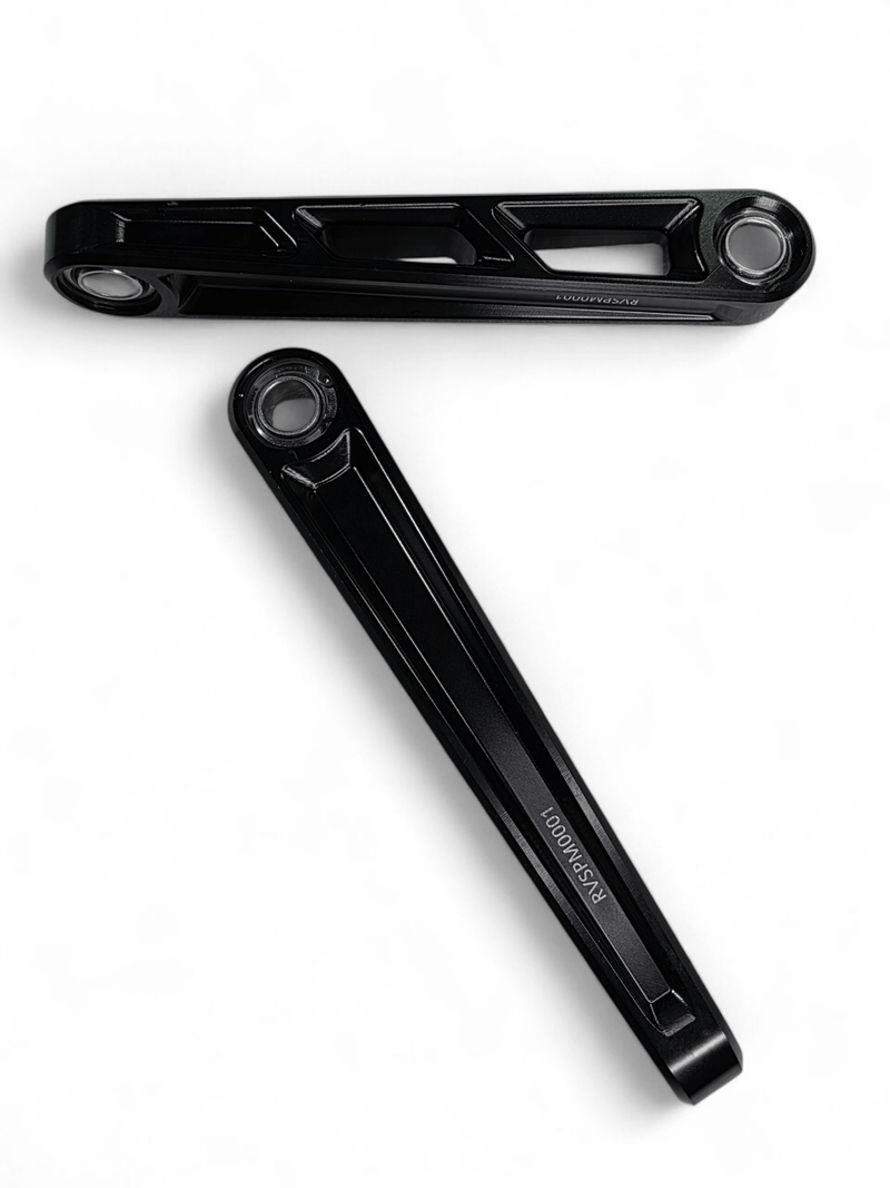 Elektric Offroad Front Sway Bar Links Anodized Black from 2024+ Can - Am Maverick R - Rugged Terrain