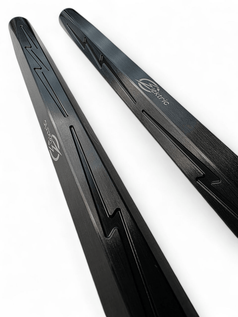 Elektric Offroad Billet Tie Rods Anodized Black for 2024+ Can - Am Maverick R - Rugged Terrain