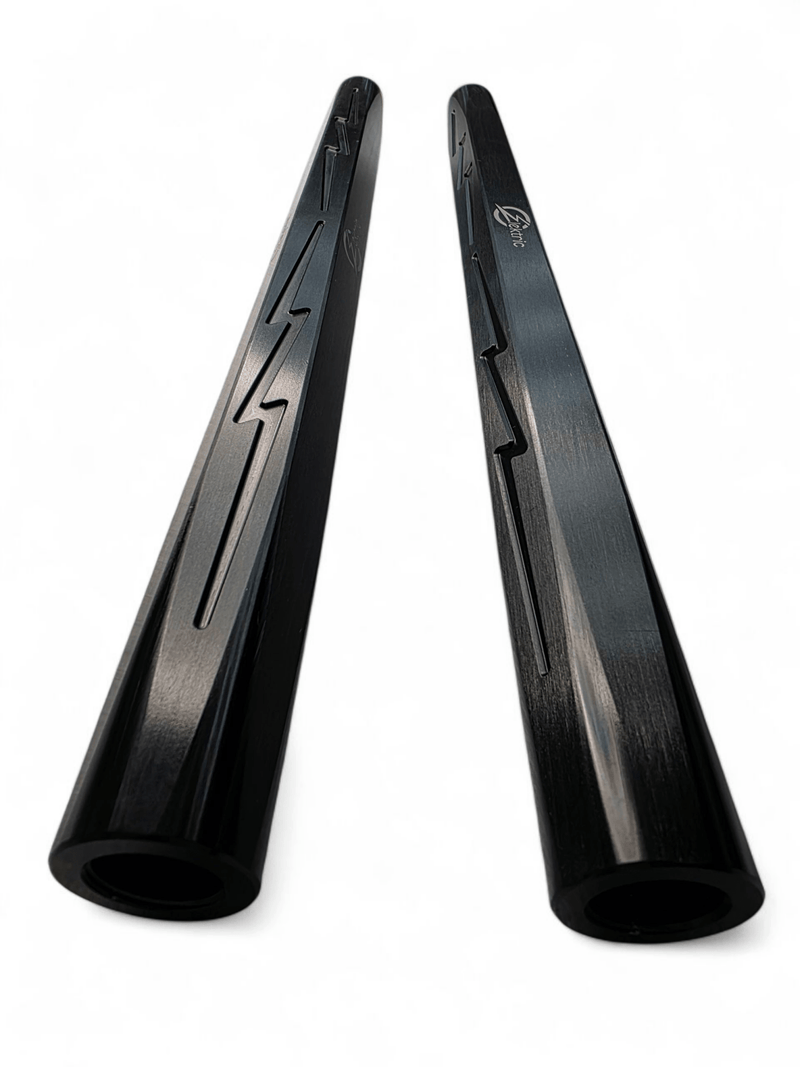 Elektric Offroad Billet Tie Rods Anodized Black for 2024+ Can - Am Maverick R - Rugged Terrain