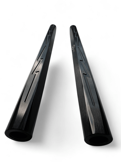 Elektric Offroad Billet Tie Rods Anodized Black for 2024+ Can - Am Maverick R - Rugged Terrain