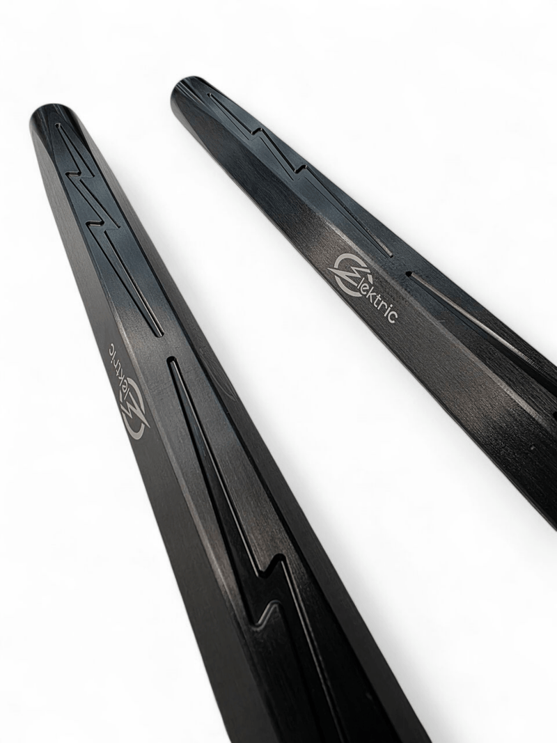 Elektric Offroad Billet Tie Rods Anodized Black for 2024+ Can - Am Maverick R - Rugged Terrain