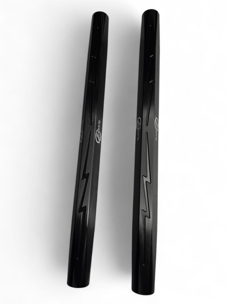 Elektric Offroad Billet Tie Rods Anodized Black for 2024+ Can - Am Maverick R - Rugged Terrain