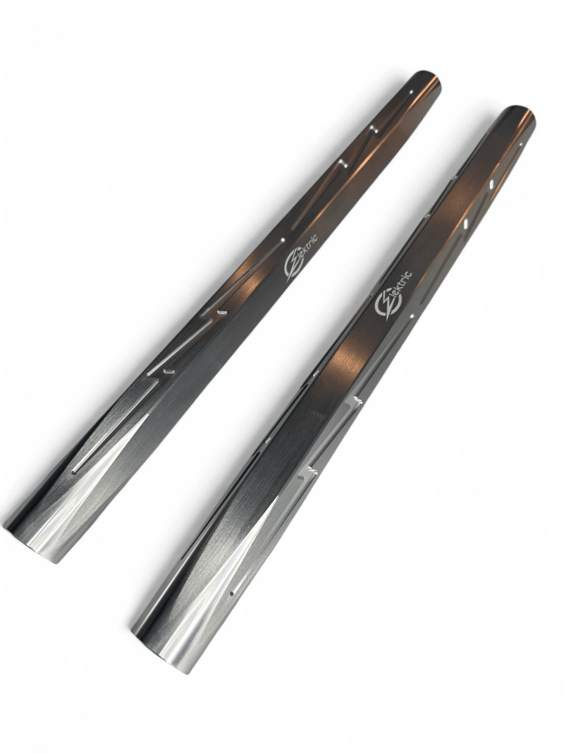 Elektric Offroad Billet Tie Rods Anodized Clear for 2024+ Can - Am Maverick R - Rugged Terrain