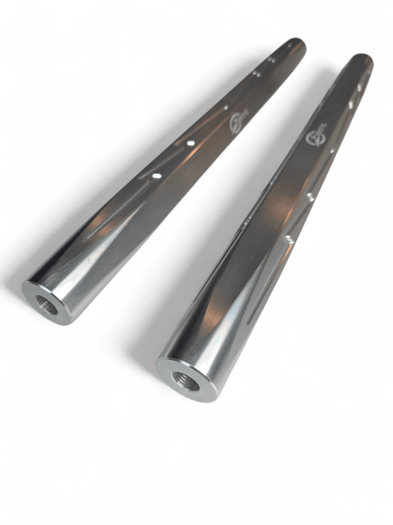 Elektric Offroad Billet Tie Rods Anodized Clear for 2024+ Can - Am Maverick R - Rugged Terrain