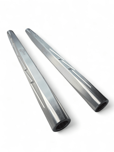 Elektric Offroad Billet Tie Rods Anodized Clear for 2024+ Can - Am Maverick R - Rugged Terrain