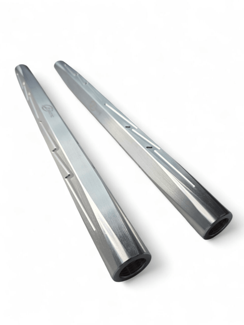 Elektric Offroad Billet Tie Rods Anodized Clear for 2024+ Can - Am Maverick R - Rugged Terrain