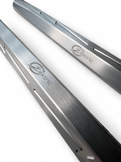 Elektric Offroad Billet Tie Rods Anodized Clear for 2024+ Can - Am Maverick R - Rugged Terrain