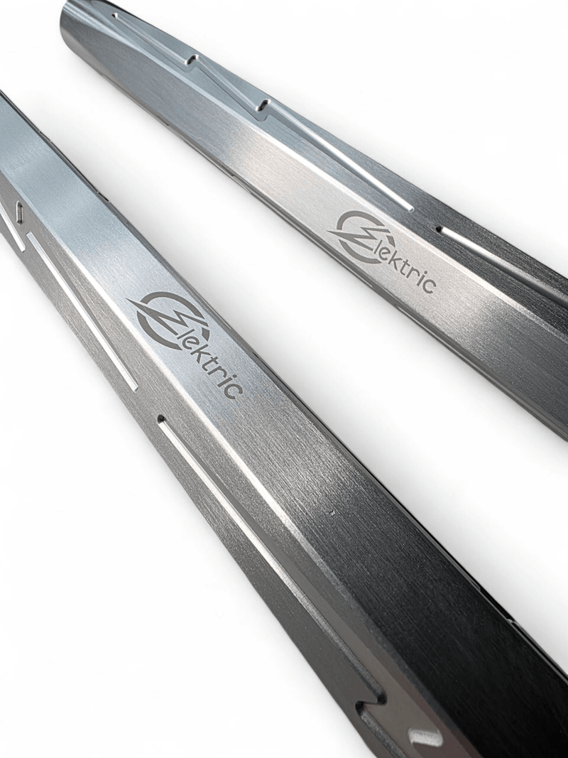 Elektric Offroad Billet Tie Rods Anodized Clear for 2024+ Can - Am Maverick R - Rugged Terrain