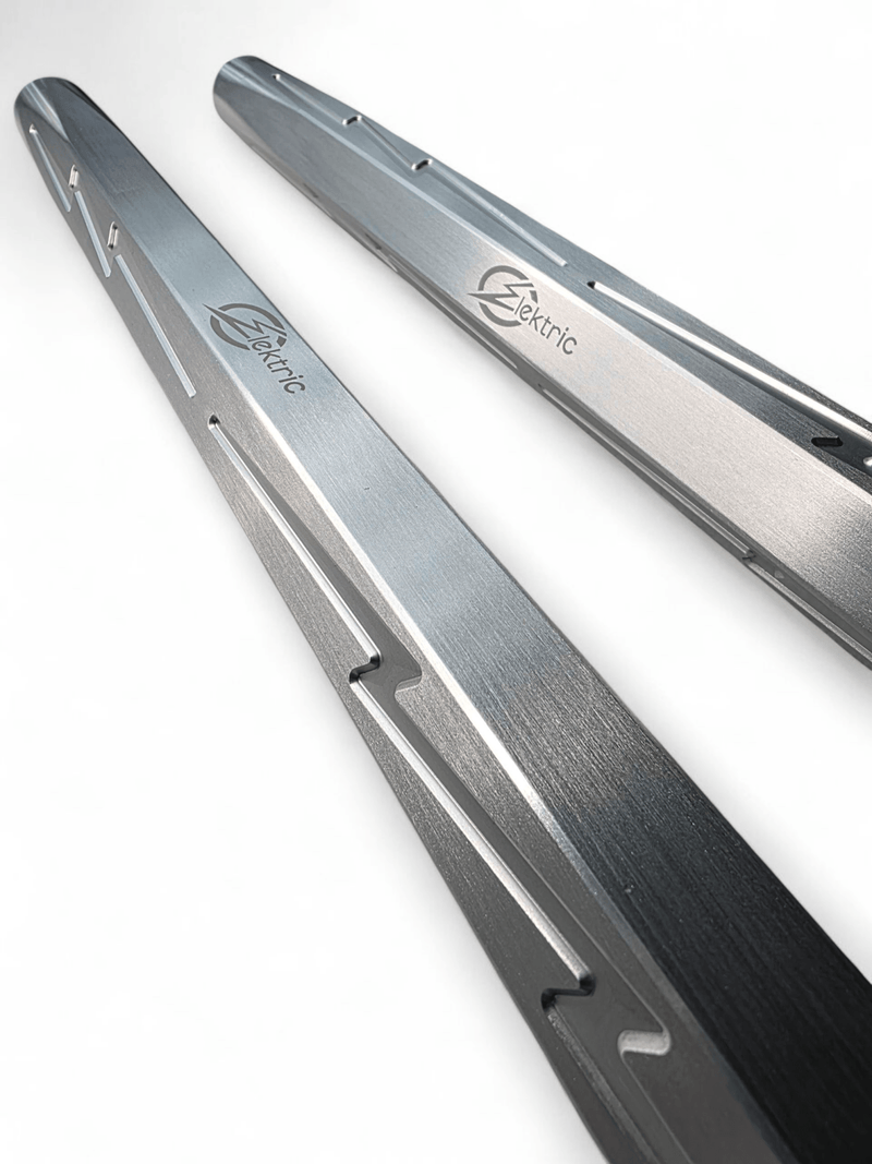 Elektric Offroad Billet Tie Rods Anodized Clear for 2024+ Can - Am Maverick R - Rugged Terrain