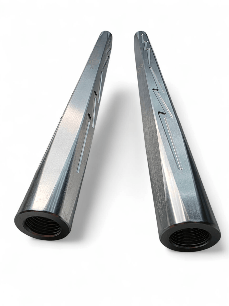 Elektric Offroad Billet Tie Rods Anodized Clear for 2024+ Can - Am Maverick R - Rugged Terrain