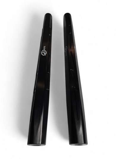 Elektric Offroad Billet Tie Rods Anodized Black for 2024+ Can - Am Maverick R - Rugged Terrain