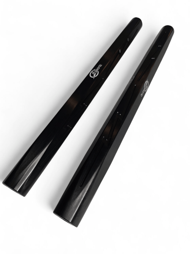 Elektric Offroad Billet Tie Rods Anodized Black for 2024+ Can - Am Maverick R - Rugged Terrain