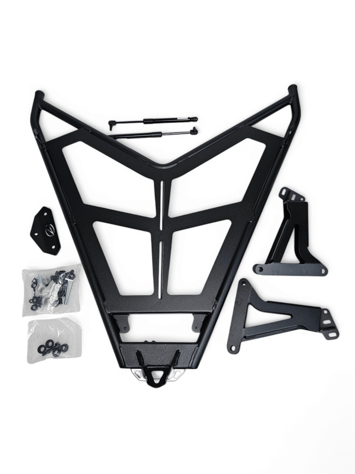 Elektric Offroad Volt Tire Rack for Volt Baja Box for 2024+ Can - am Maverick R - Rugged Terrain