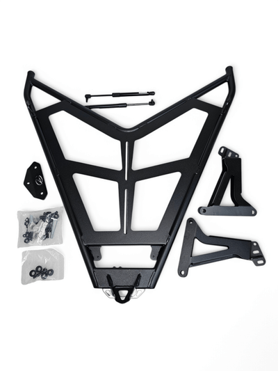 Elektric Offroad Volt Tire Rack for Volt Baja Box for 2024+ Can - am Maverick R - Rugged Terrain
