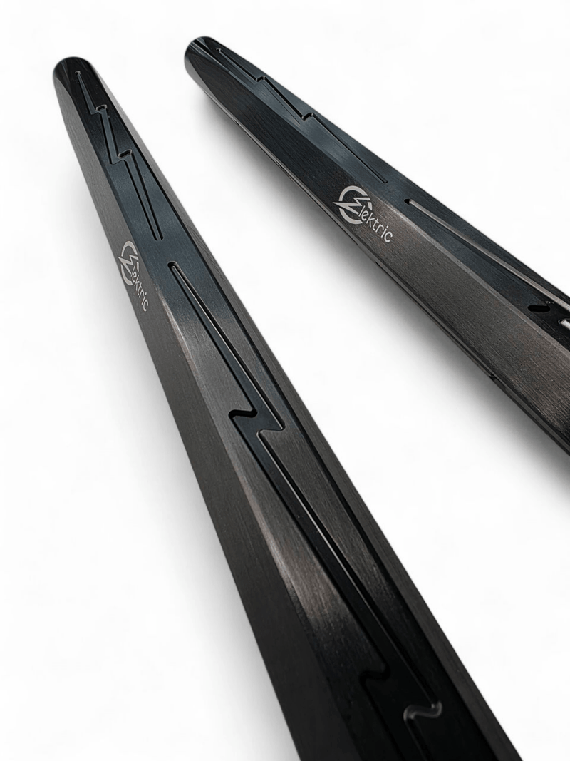 Elektric Offroad Billet Tie Rods Anodized Black for 2017+ Can Am X3 Maverick (RS 72" Model Only) - Rugged Terrain