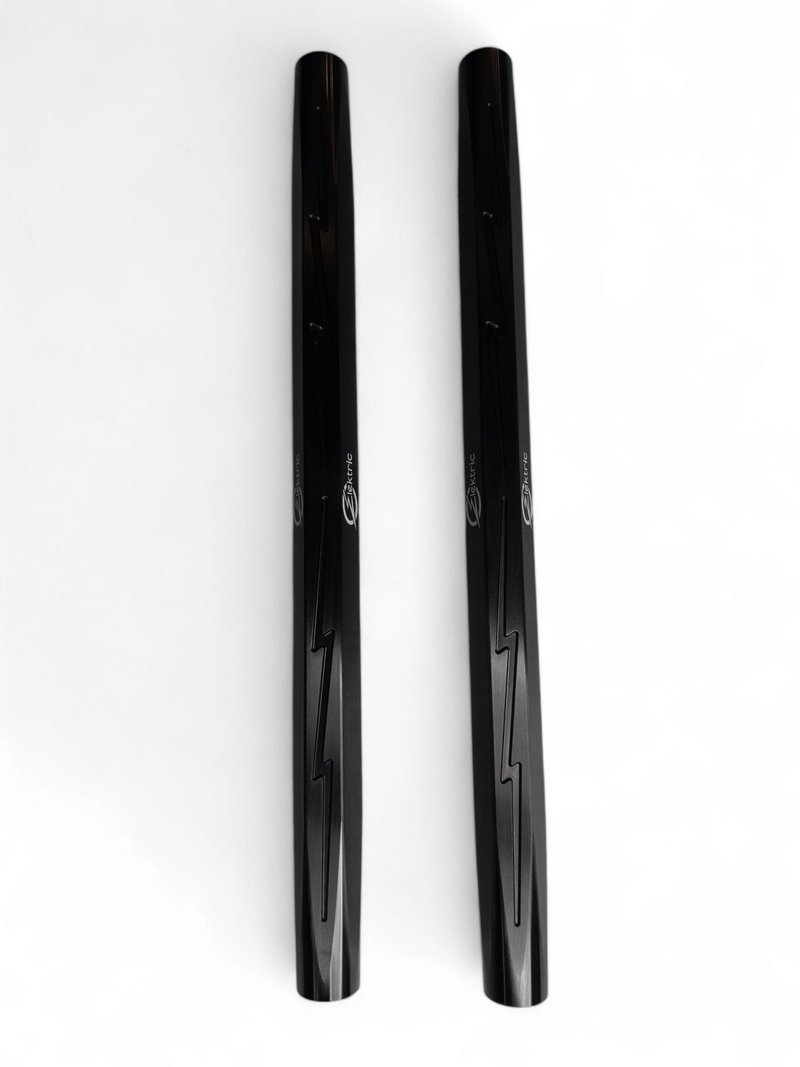 Elektric Offroad Billet Tie Rods Anodized Black for 2024+ Can - Am Maverick R - Rugged Terrain