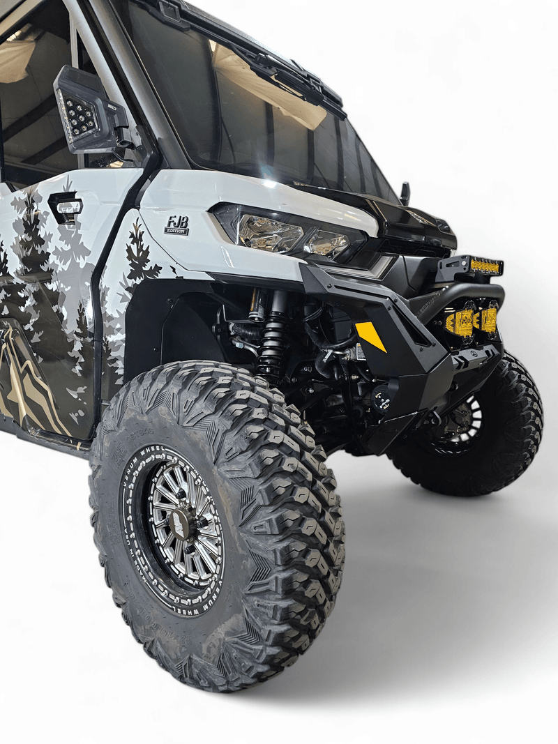Elektric Offroad Volt Front Winch Bumper for 2016+ Can - Am Defender - Rugged Terrain