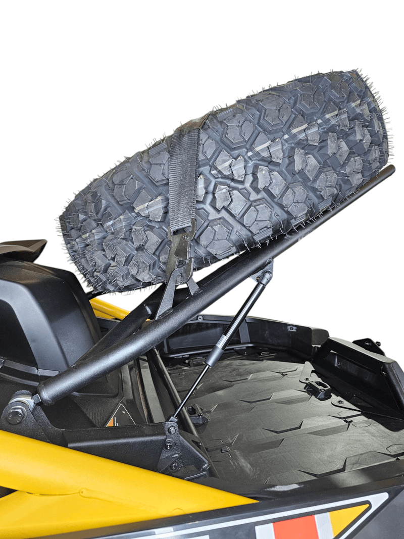 Elektrick Offroad Volt Tire Rack for 2024+ Can - Am Maverick R - Rugged Terrain