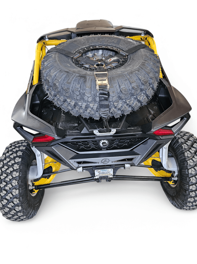 Elektrick Offroad Volt Tire Rack for 2024+ Can - Am Maverick R - Rugged Terrain