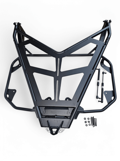 Elektrick Offroad Volt Tire Rack for 2024+ Can - Am Maverick R - Rugged Terrain