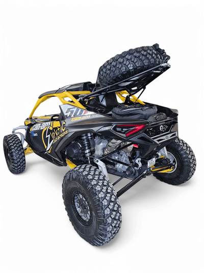 Elektrick Offroad Volt Tire Rack for 2024+ Can - Am Maverick R - Rugged Terrain