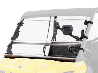 Spike Can-Am Defender Full Tilting Scratch Resistant Windshield