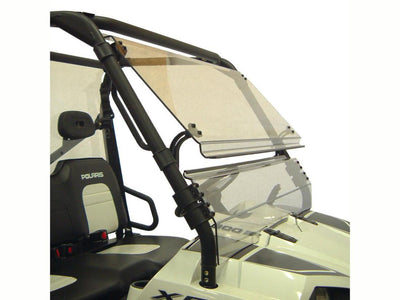 Spike Polaris Ranger (Round Tube) Full Size Tilting Scratch Resistant Windshield