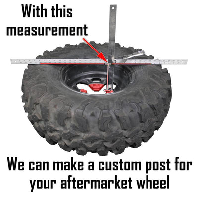 Polaris RZR Turbo R 4 Dual Clamp Spare Tire Mount - Factory UTV