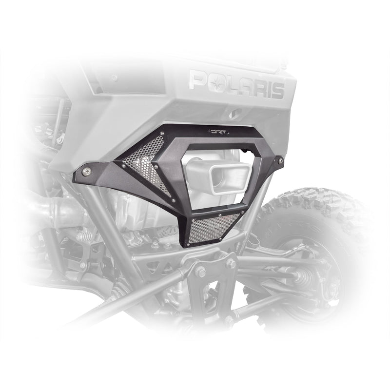 DRT RZR Pro R 2022+ Aluminum Exhaust Cover - Rugged Terrain