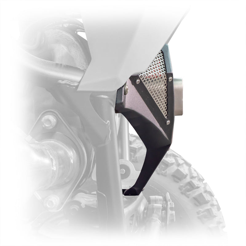 DRT RZR Pro R 2022+ Aluminum Exhaust Cover - Rugged Terrain