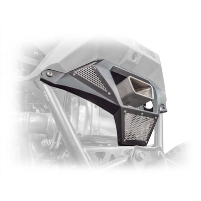 DRT RZR Pro R 2022+ Aluminum Exhaust Cover - Rugged Terrain