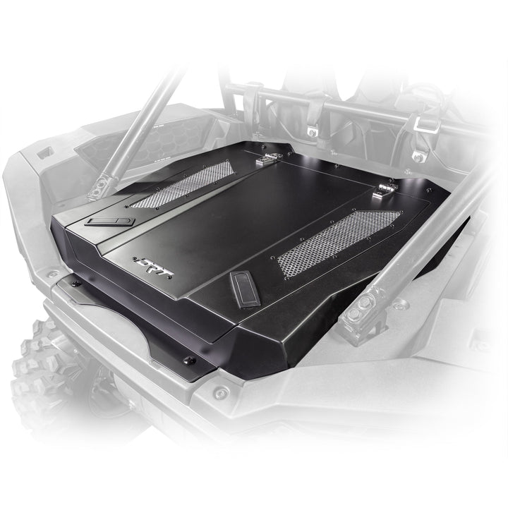 DRT Motorsports Polaris 2024+ RZR XP 1000/4 Aluminum Trunk Enclosure - Rugged Terrain
