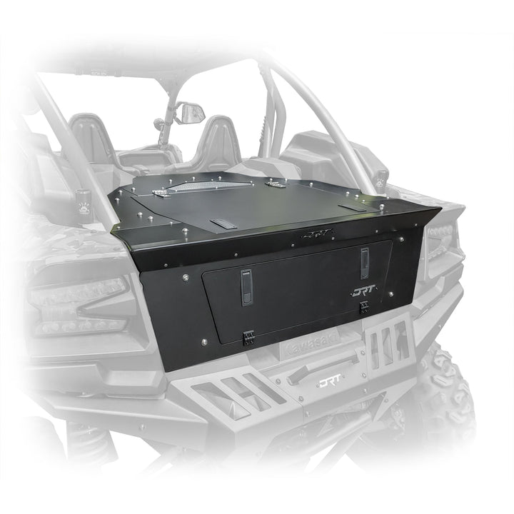 Kawasaki KRX 1000/4 HD Aluminum Storage/Trunk Enclosure - Rugged Terrain