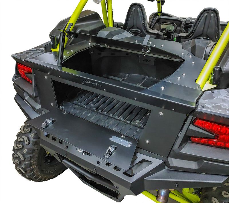 Kawasaki KRX 1000/4 HD Aluminum Storage/Trunk Enclosure - Rugged Terrain