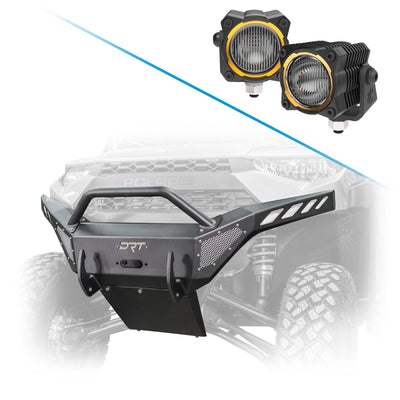 DRT Ranger XP 1000 / 2019 - 2024 Front Winch Bumper - Rugged Terrain