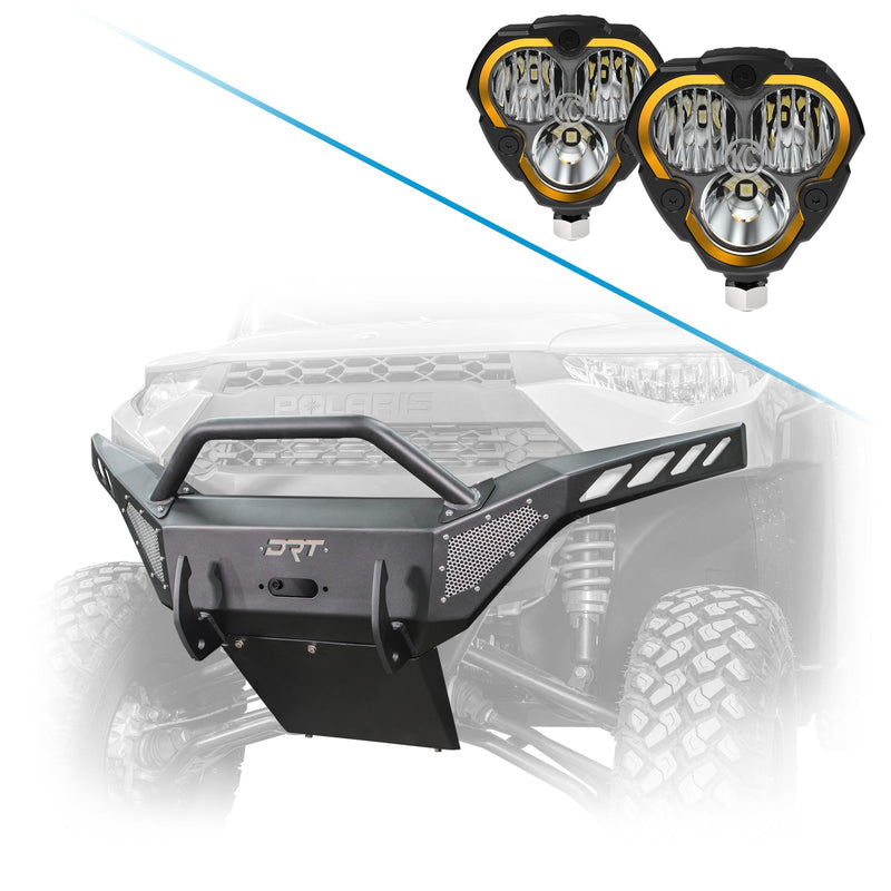 DRT Ranger XP 1000 / 2019 - 2024 Front Winch Bumper - Rugged Terrain