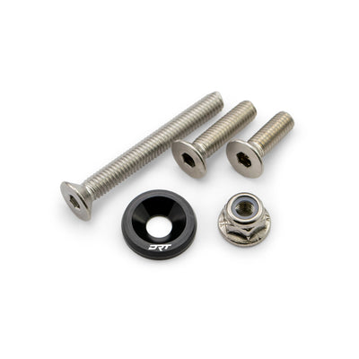 DRT Fender/Rock Washer & Hardware Dress Up Kit - Raw Aluminum - Rugged Terrain